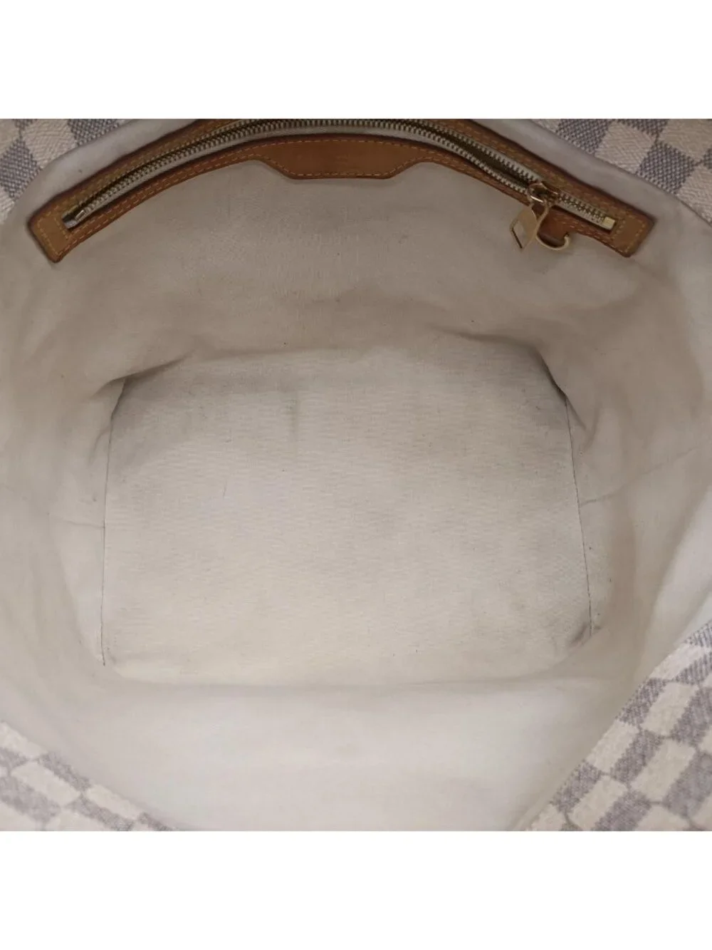 Louis Vuitton Plan Soleil Cava PM Azur Damier Canvas Handbag